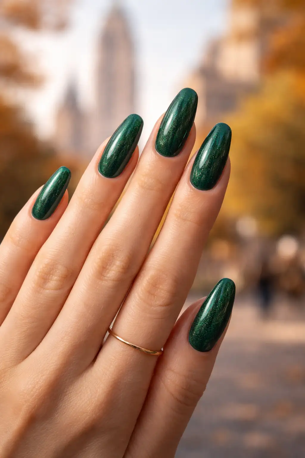 Autumn Green Glow