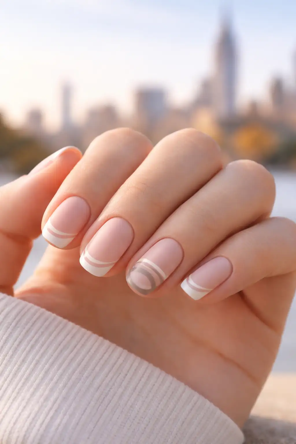 Soft Pink Geo