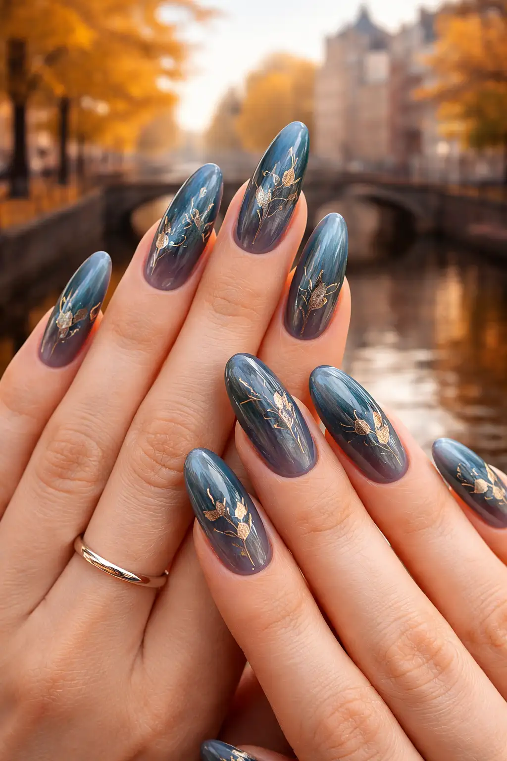 Canal Autumn Blue