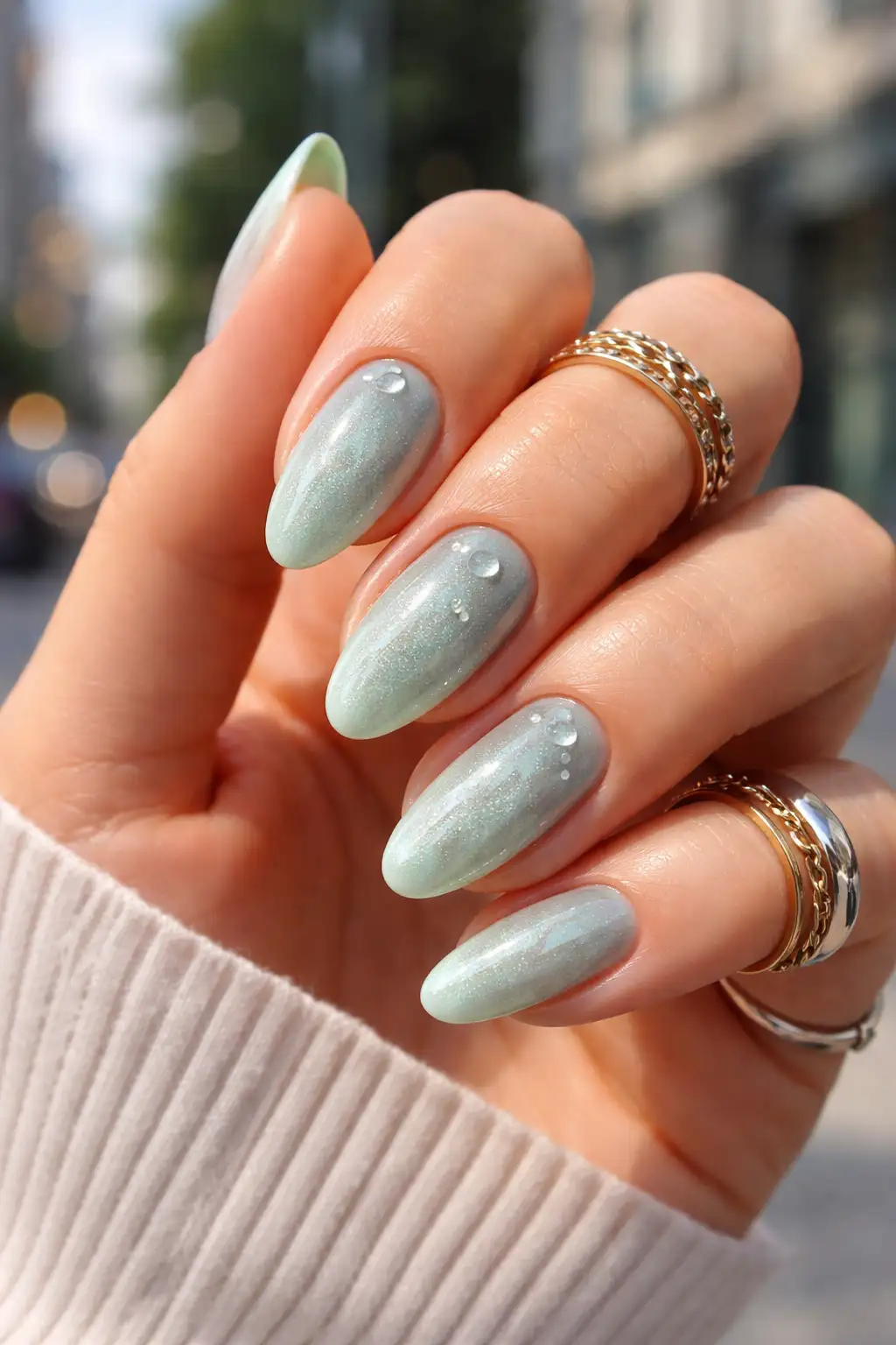 Mint Pearl Velvet