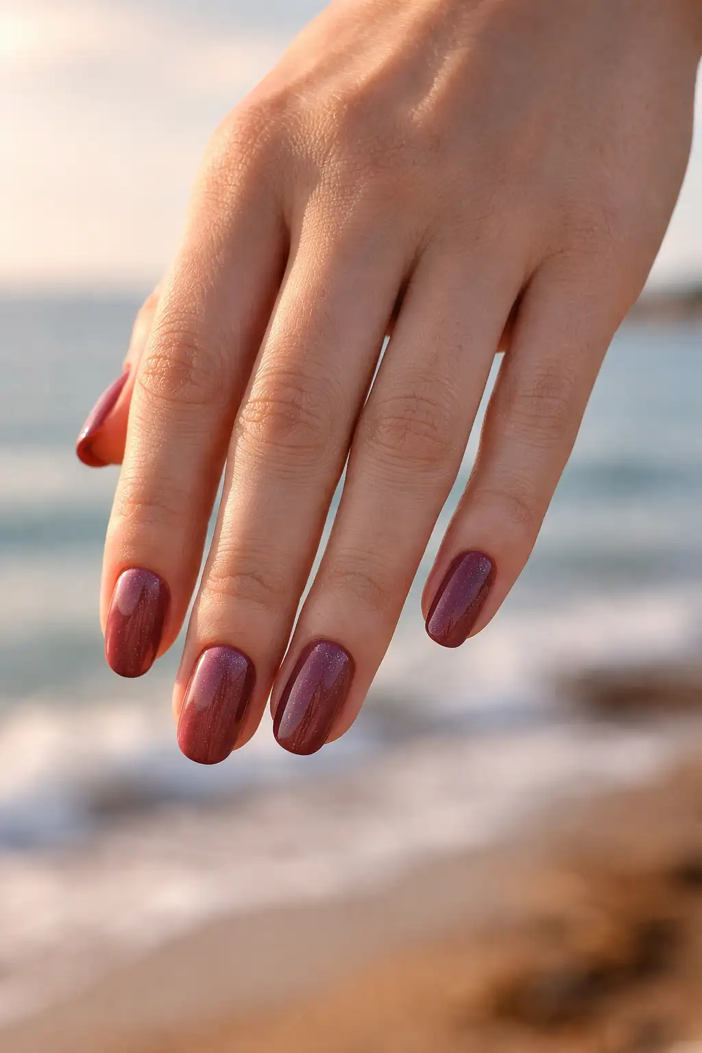 Autumn Sea Red
