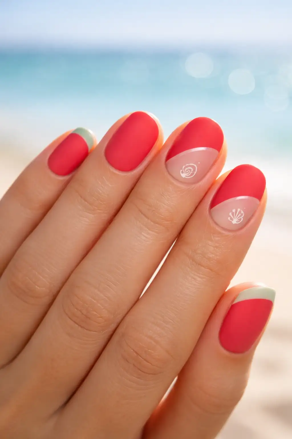 Sea Glass Red