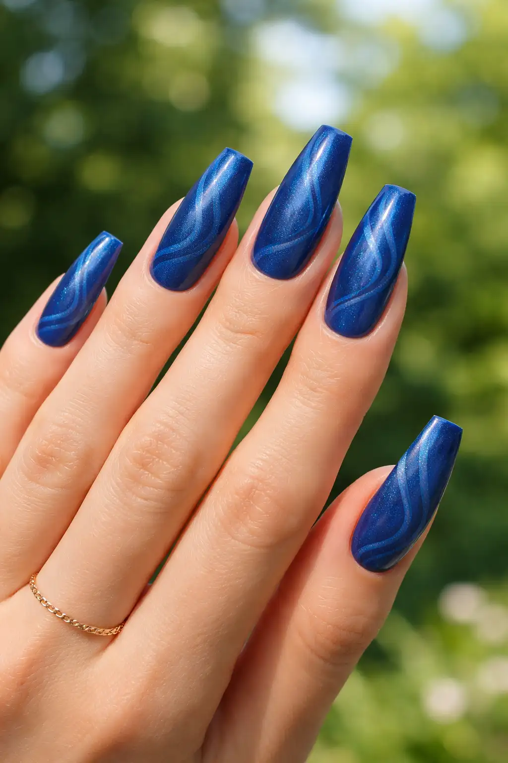 Blue Sport Velvet