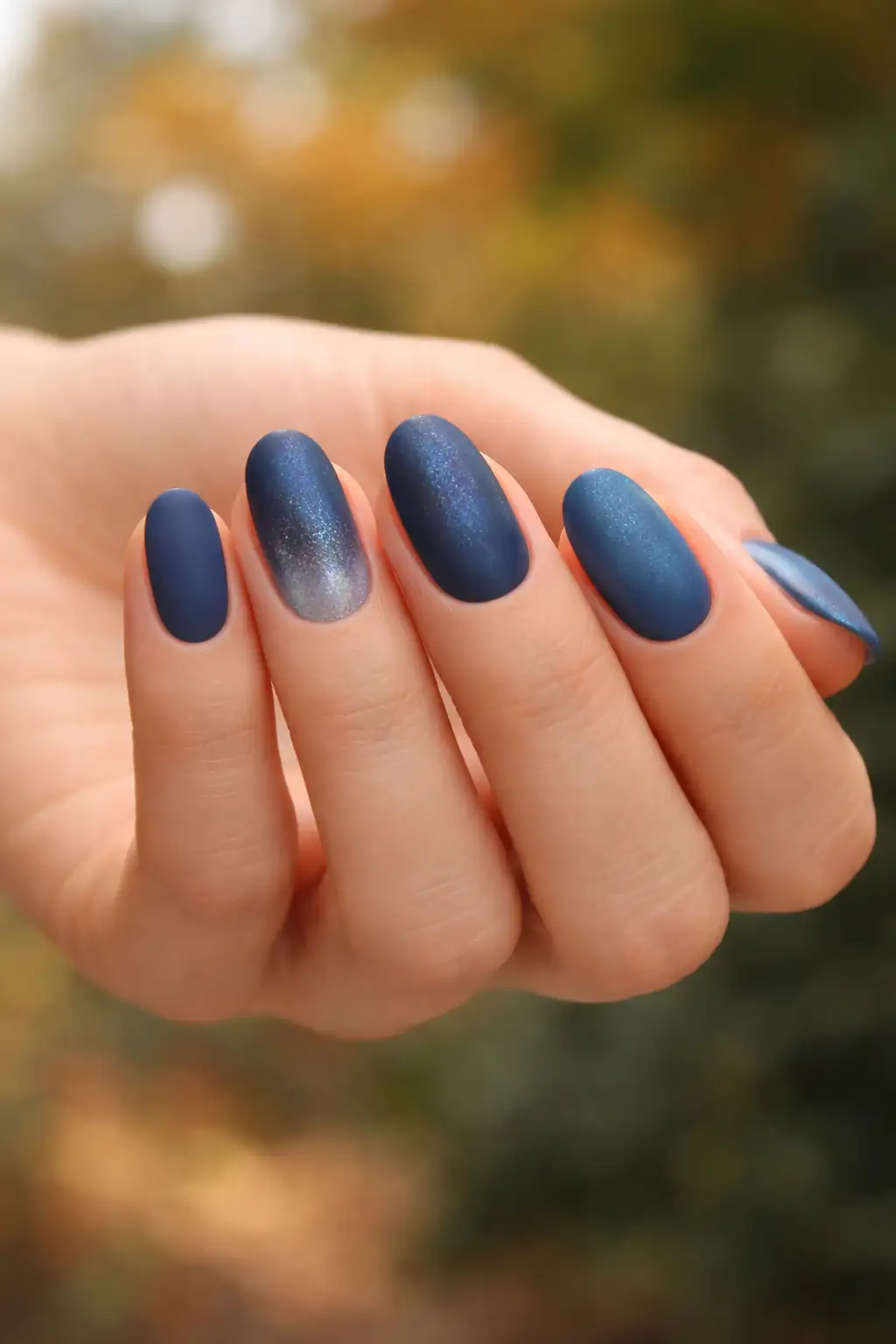 Autumn Blue Glow