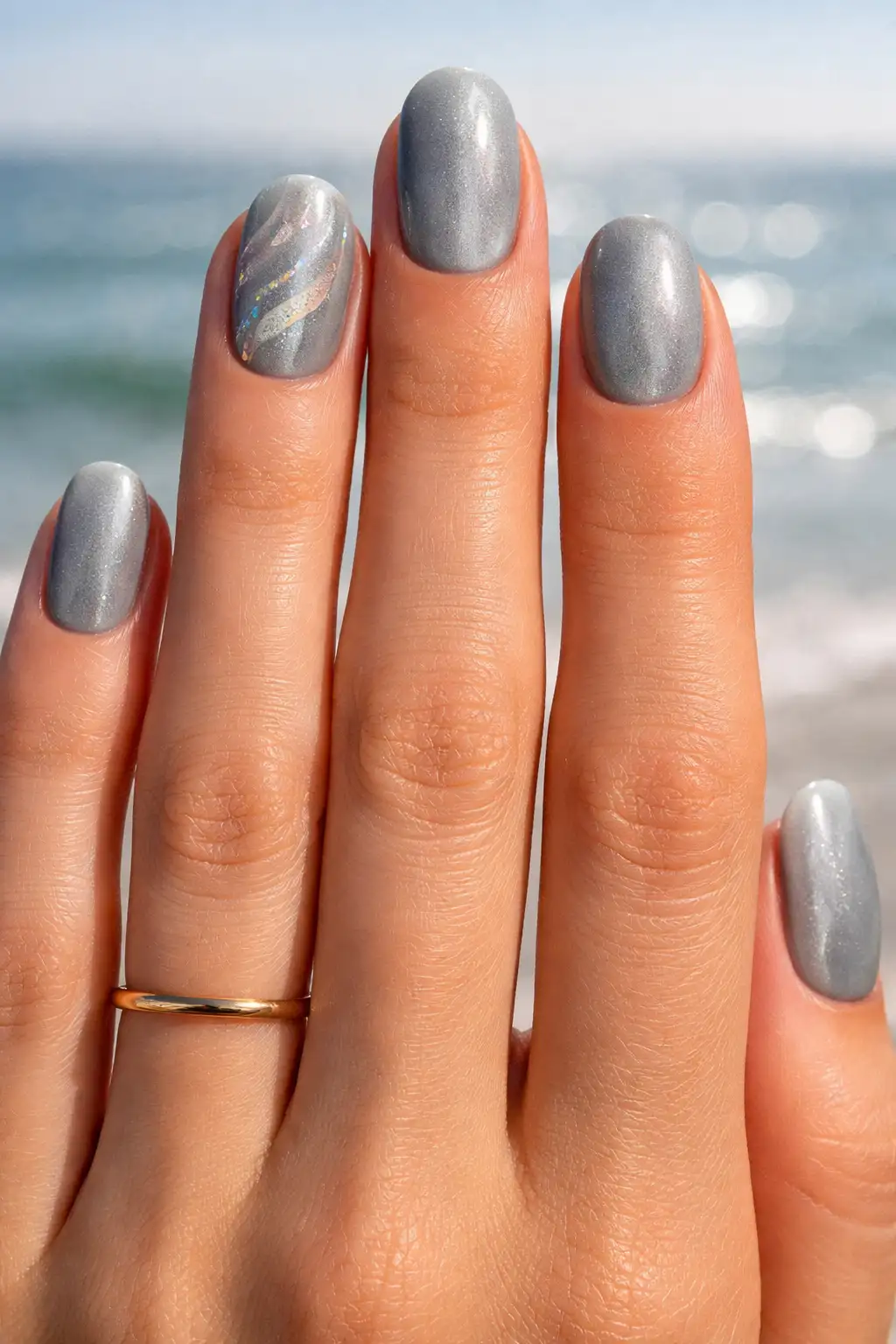 Grey Sea Velvet