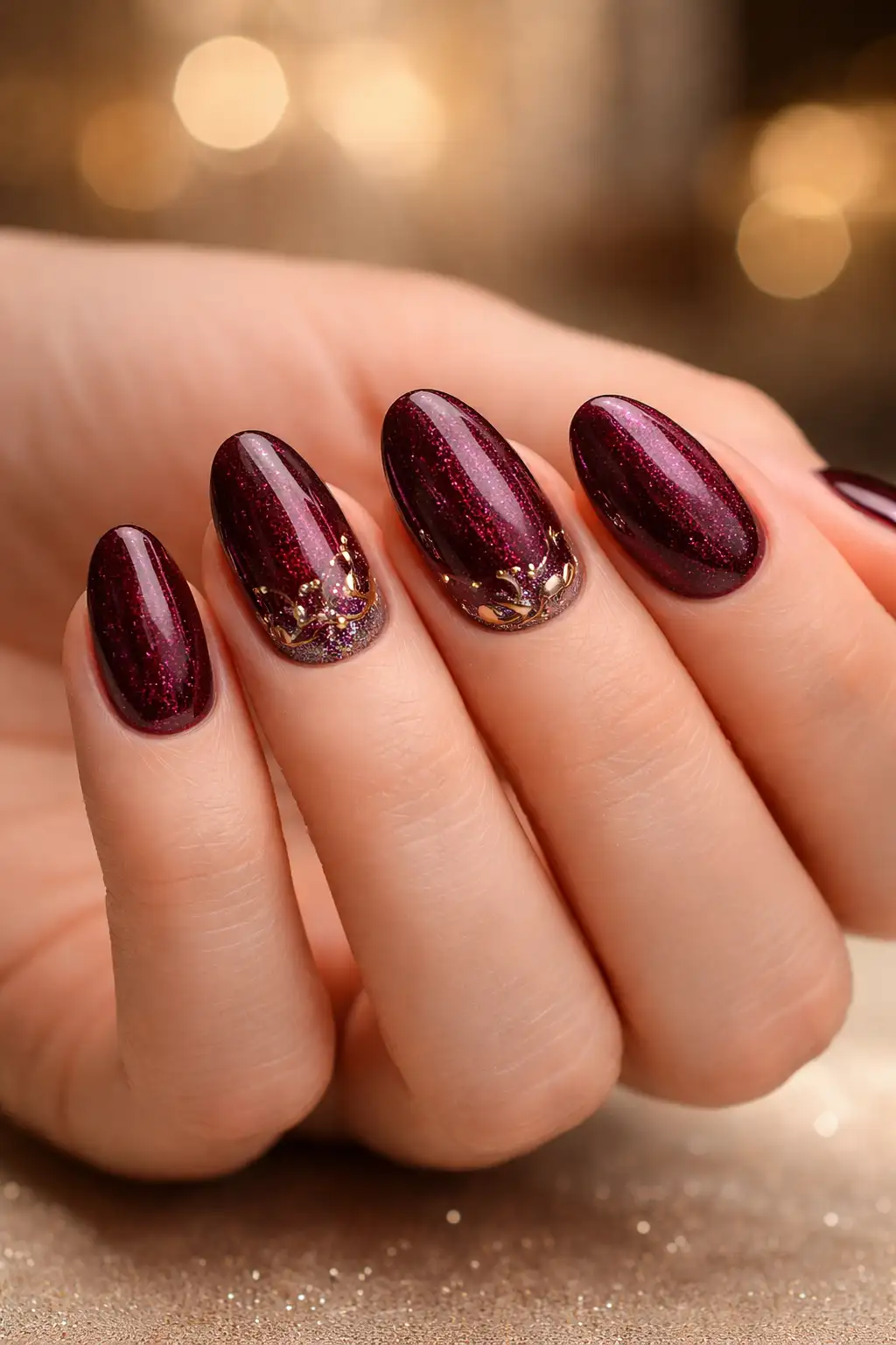 Ruby Velvet Halo