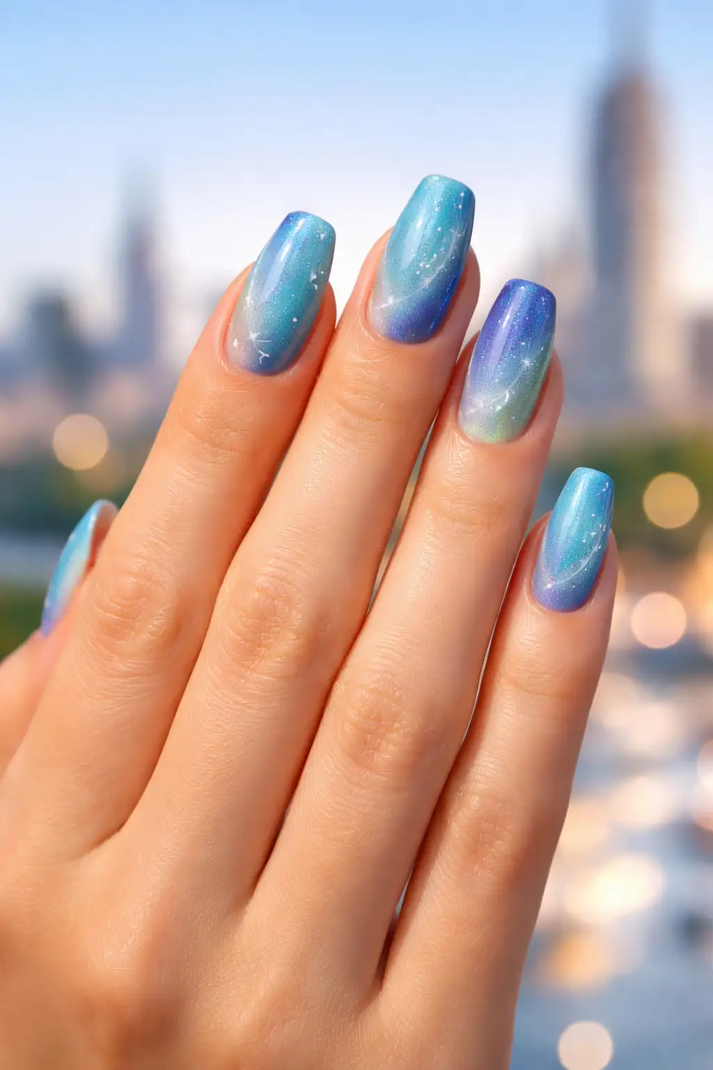 Summer Blue Glow