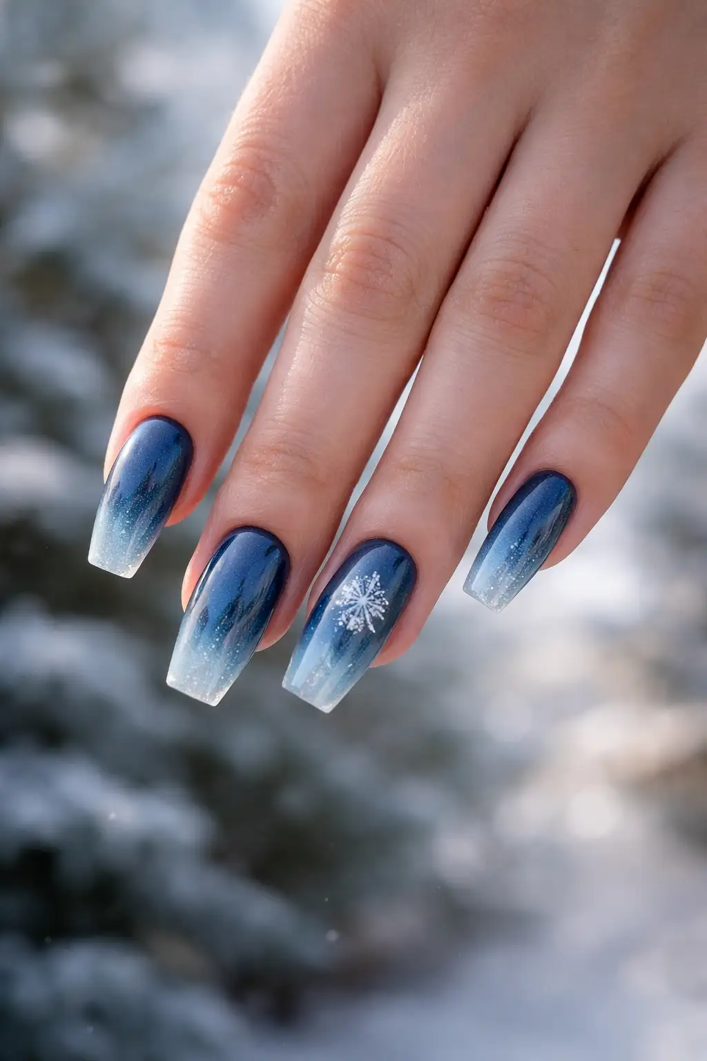 Winter Grad Blue
