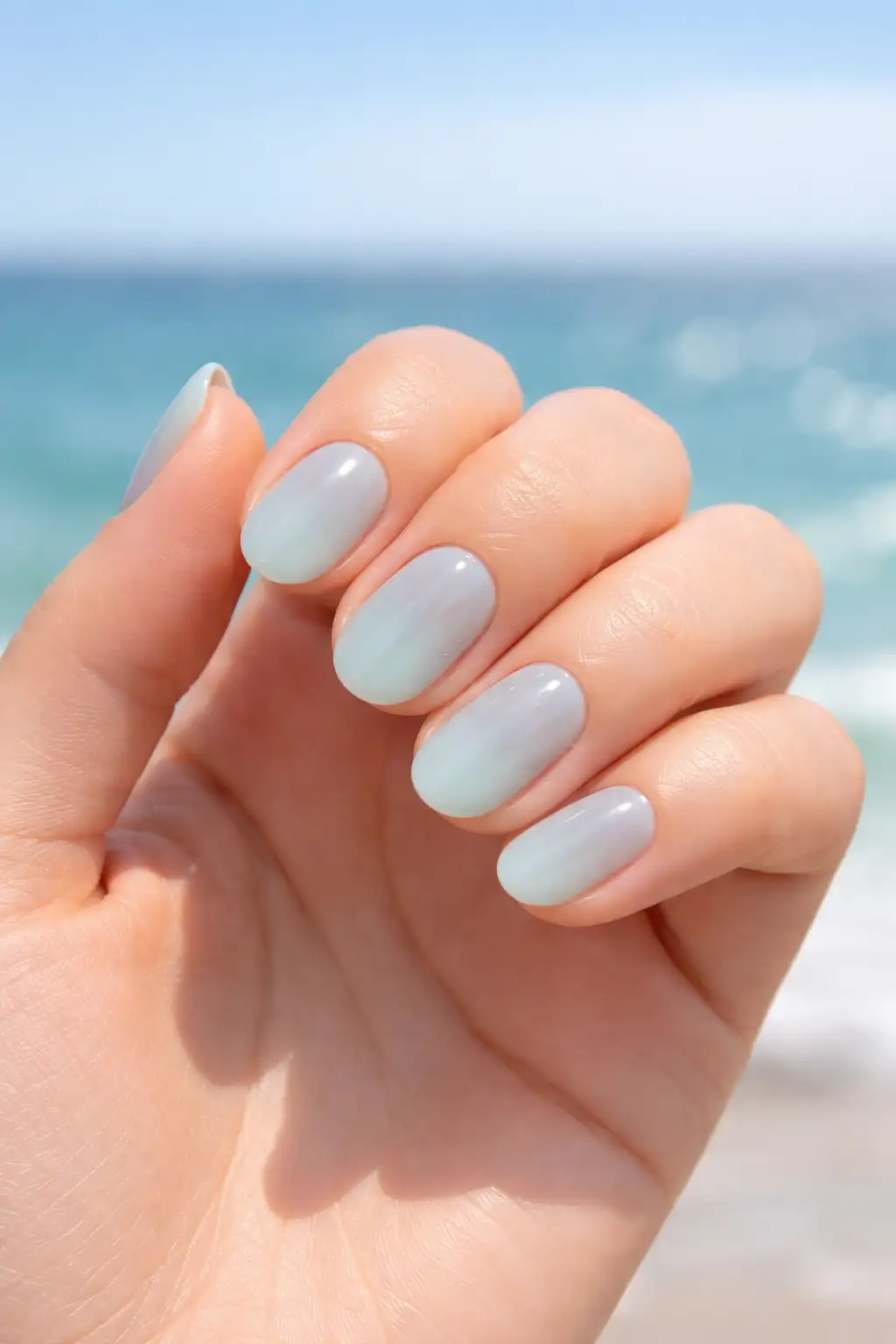 Sea Milk Nails