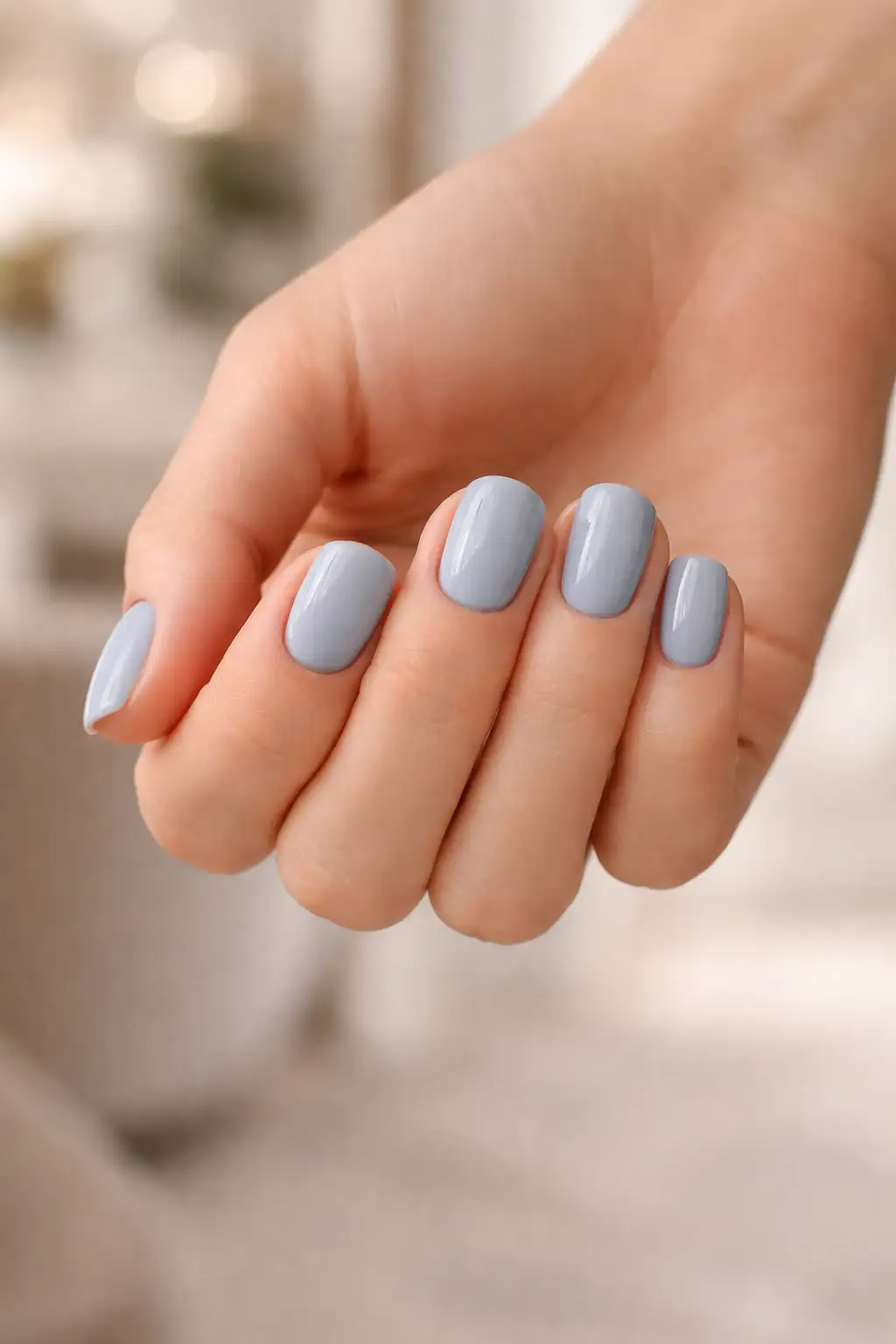 Linen Blue Gloss