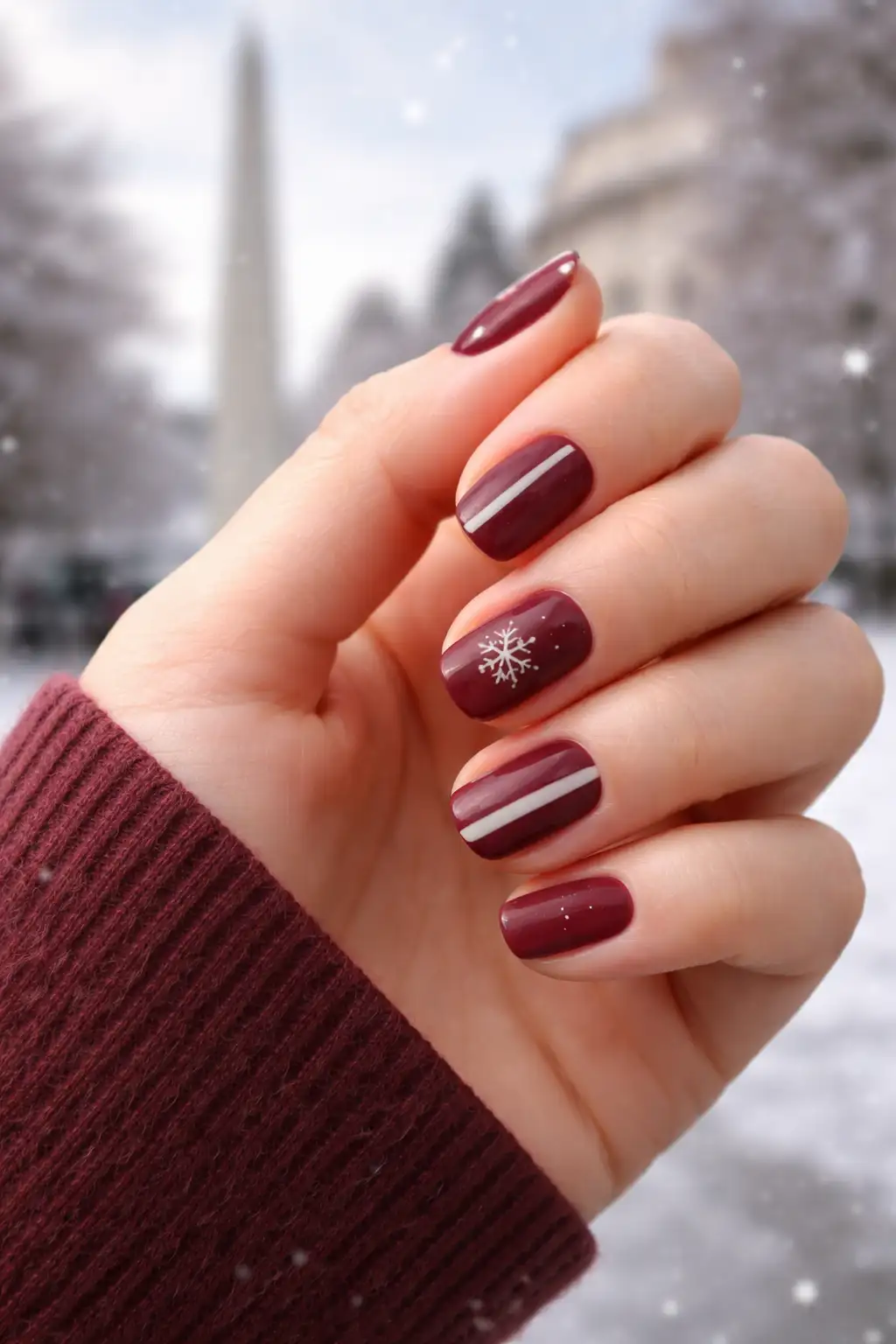 Winter Sport Red