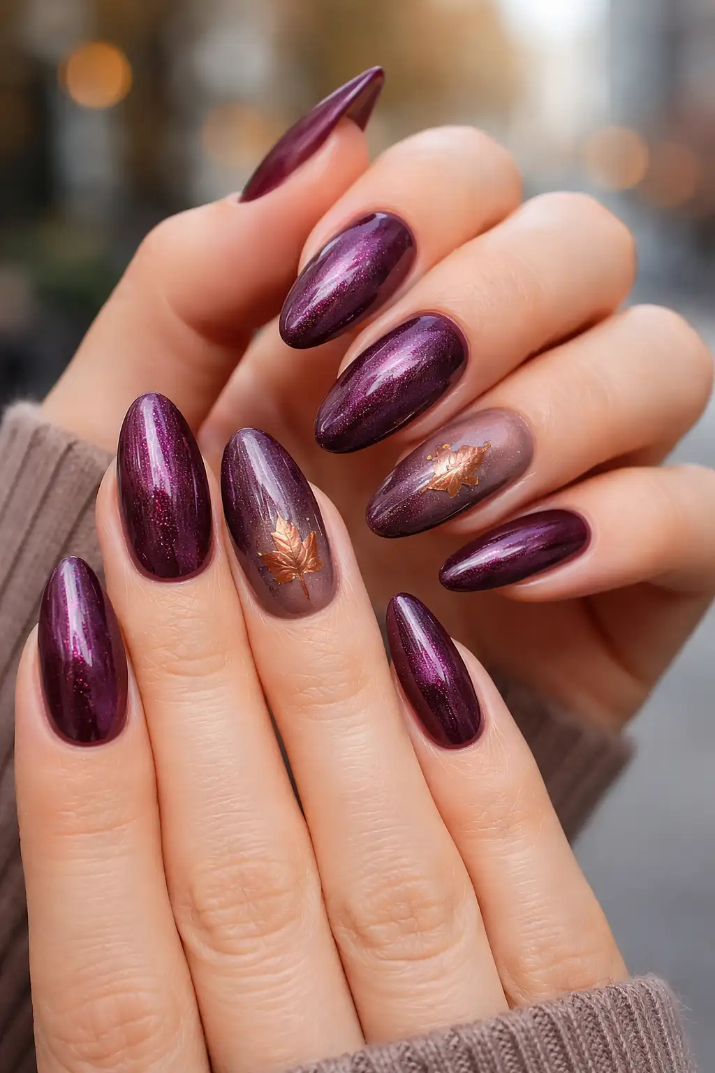 Autumn Purple Glow