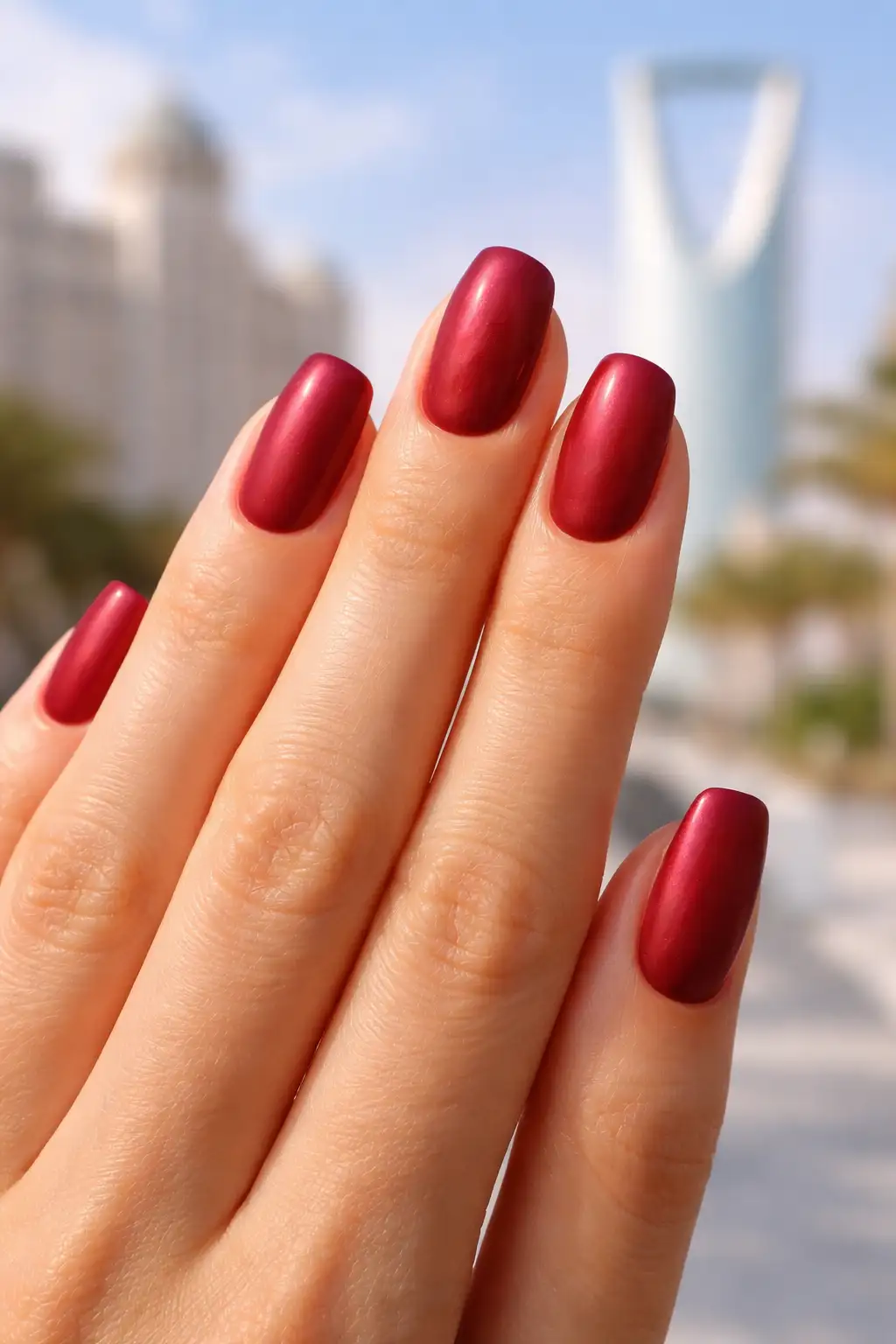 Red Chrome Matte