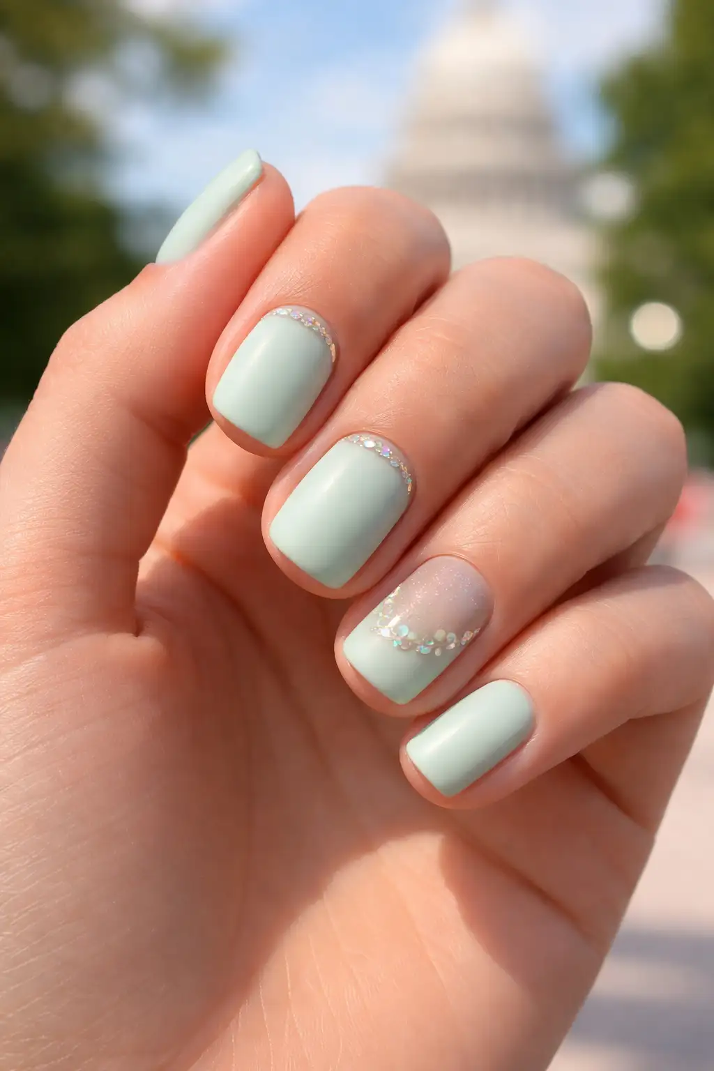 Mint Grad Glow