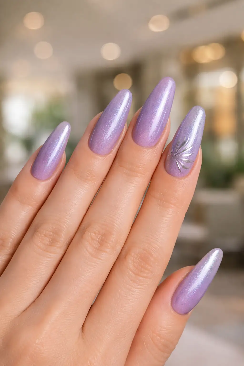 Violet Silk Glint