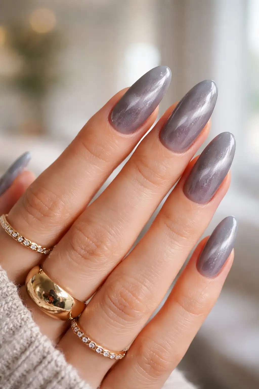 Spring Grey Velvet
