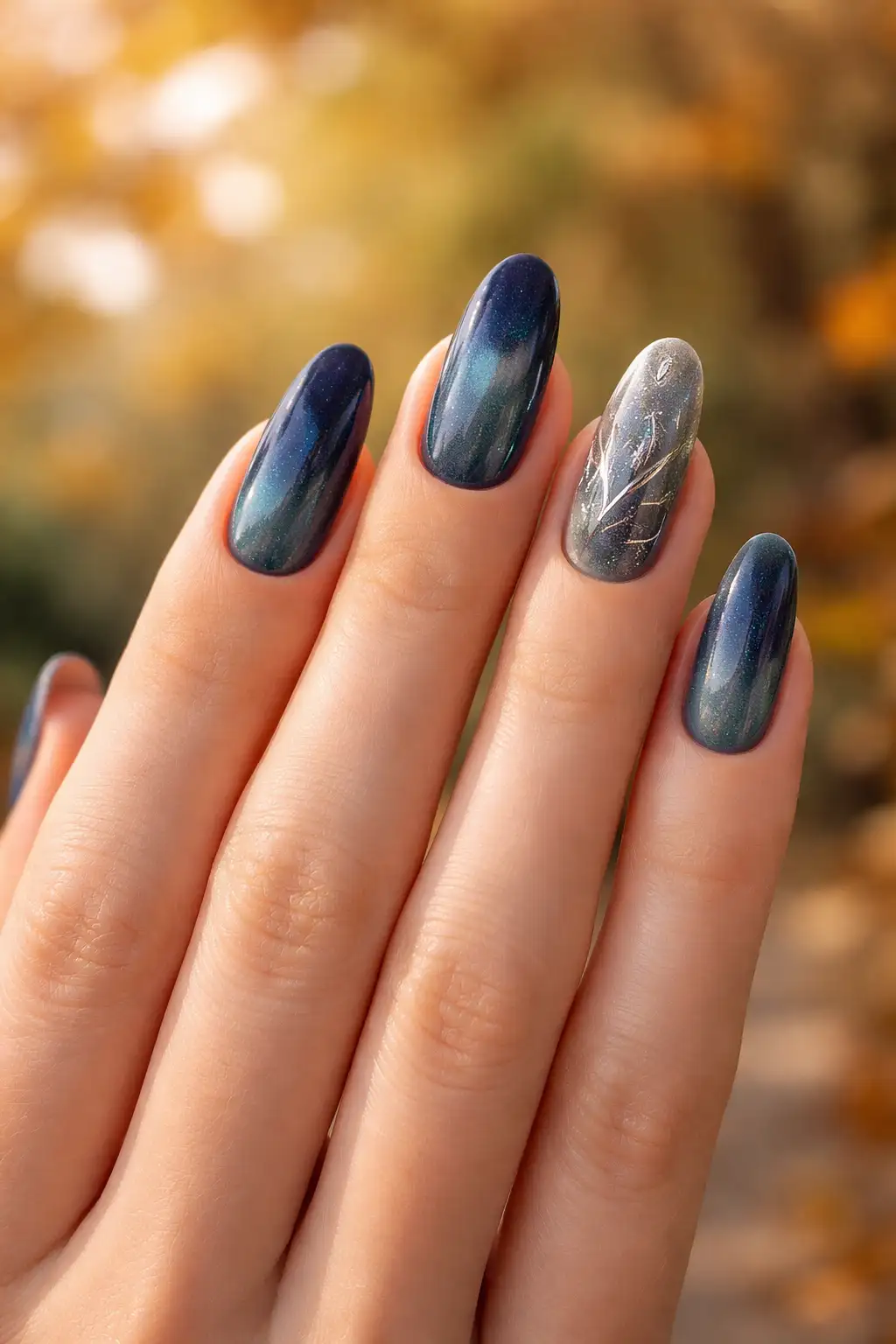 Autumn Blue Velvet