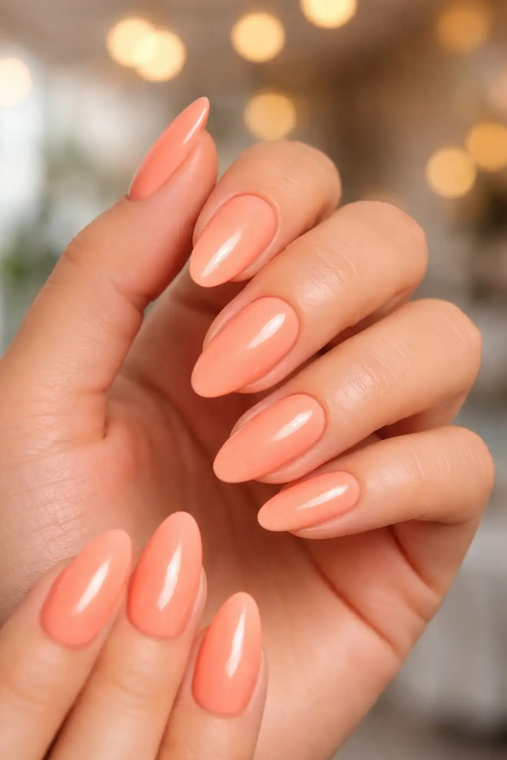 Neon Peach Pop
