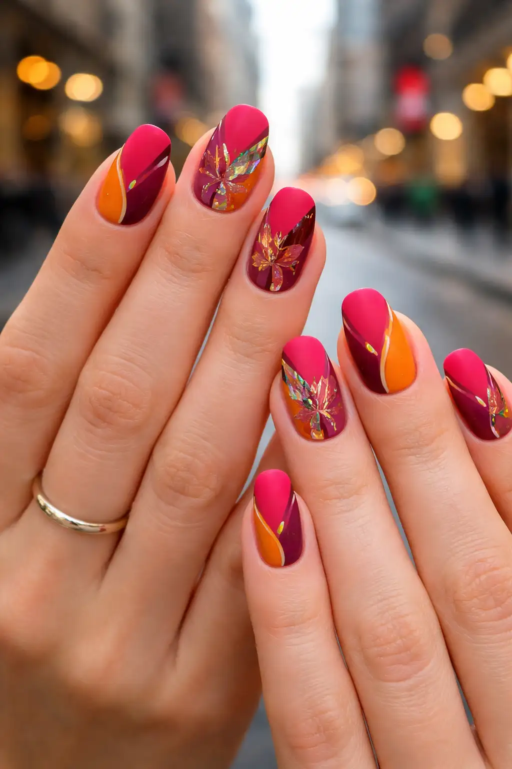 Autumn Neon Pink
