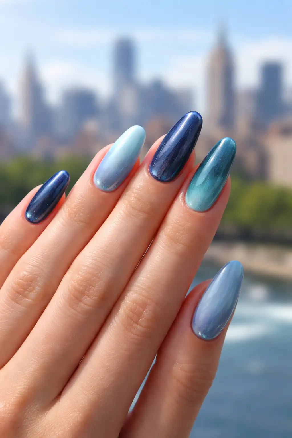 Coastal Blue Velvet