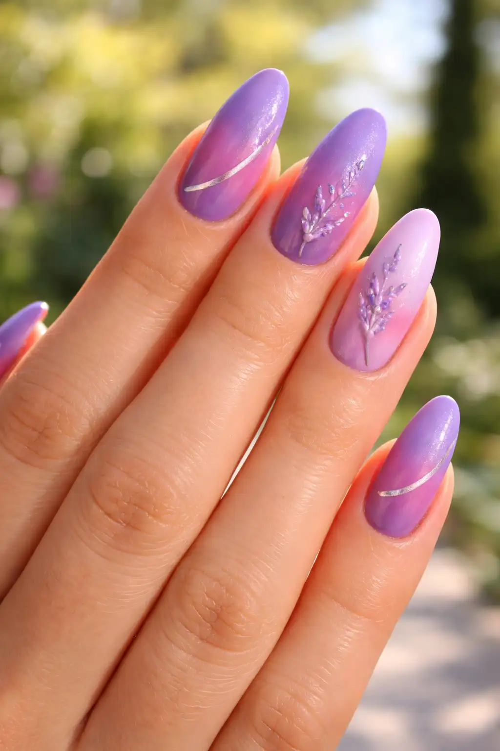 Violet Sunset Glow
