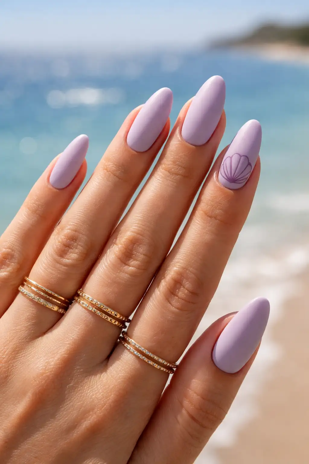 Lavender Shell