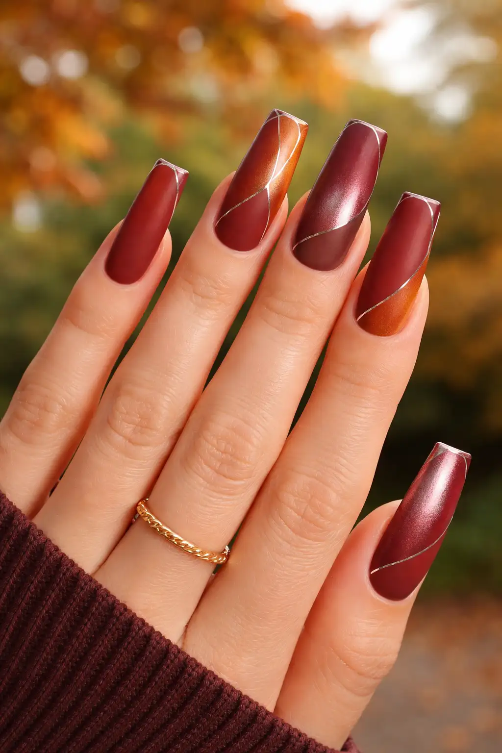 Autumn Red Glow