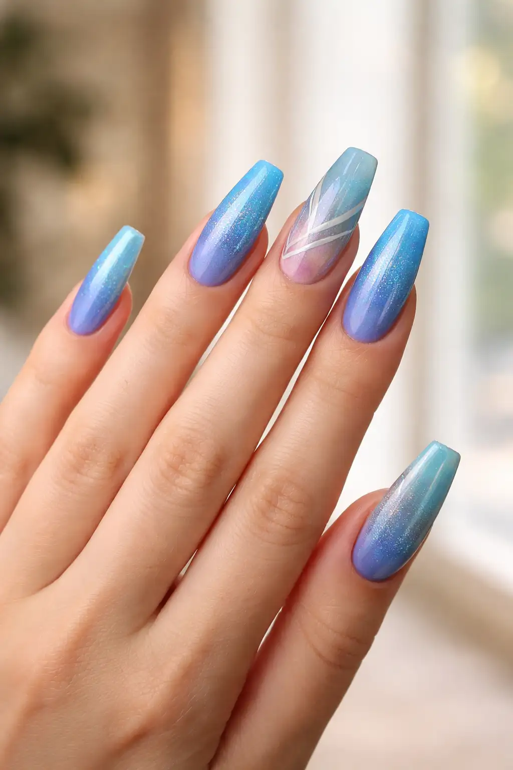 Poolside Blue Glow