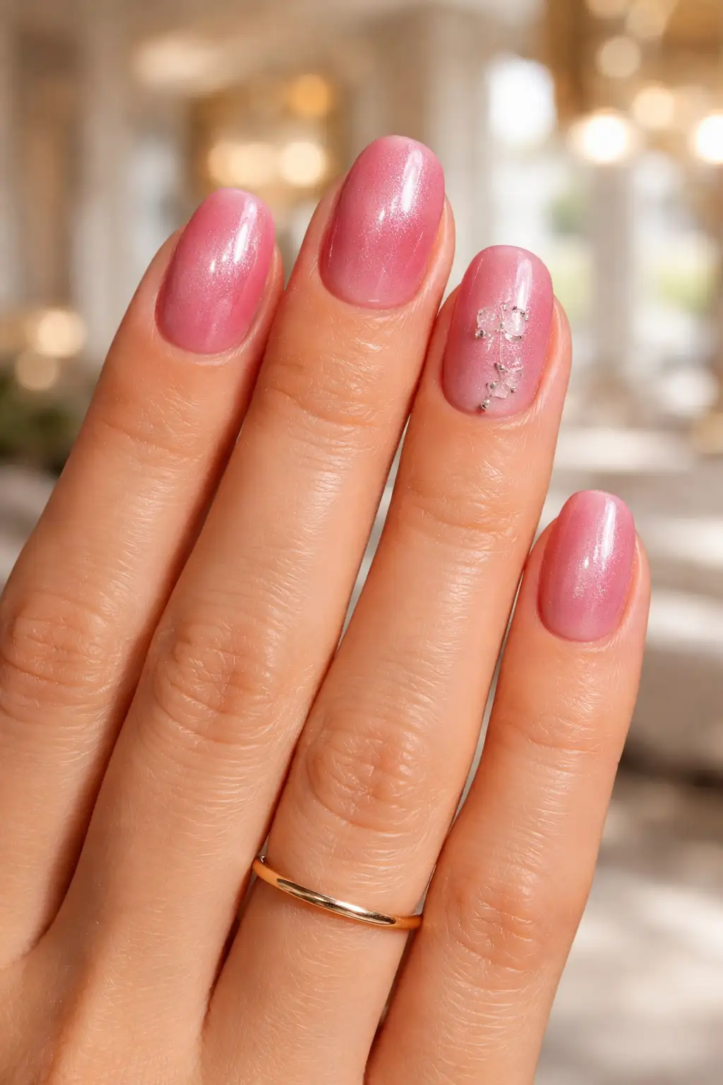 Pink Velvet Chrome
