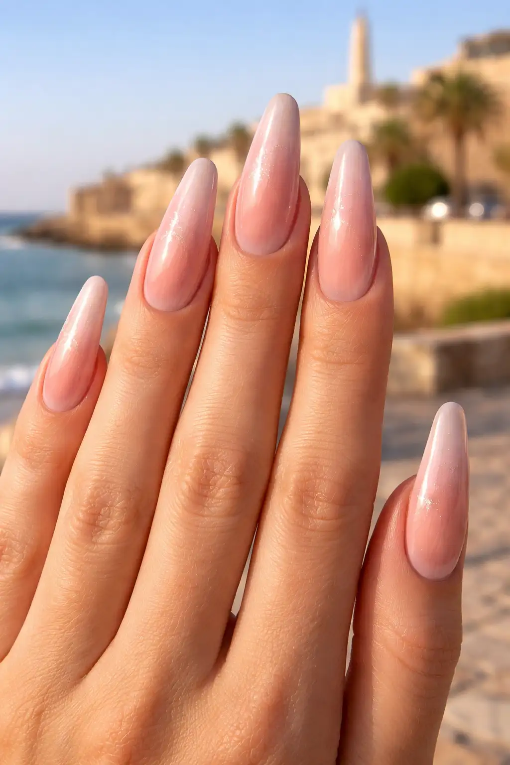 Tel Aviv Pearl Pink